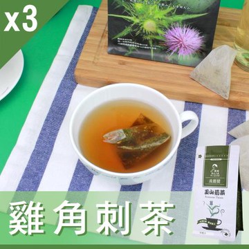 Mr.Teago 玉山薊茶/雞角刺茶/養生茶-3角立體茶包-3袋/組(30包/袋)