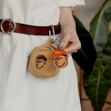 台南祭 植男臥室LOGO雞蛋燒吊飾