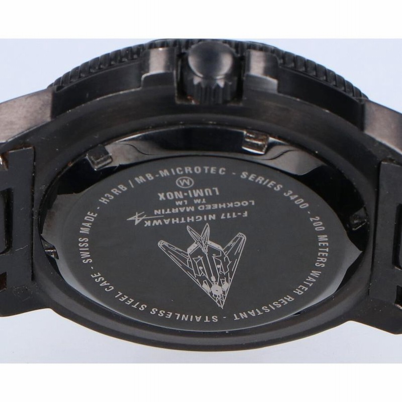 LUMINOX ルミノックス 3400シリーズ F-117 NIGHTHAWK ナイトホーク