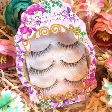 【台灣出貨🇹🇼】花盒系列🌹3D立體 濃密捲翹混血· 假睫毛 NO.301 假睫毛