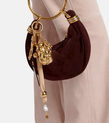 Chloé Giga Pineapple leather bag charm