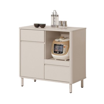 【MUNA家居】曼尼亞2.7尺單門餐櫃下座