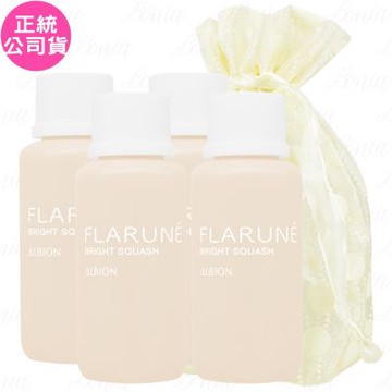 ALBION 艾倫比亞 隨肌所選優白活化液(24ml)*4旅行袋組(公司貨)