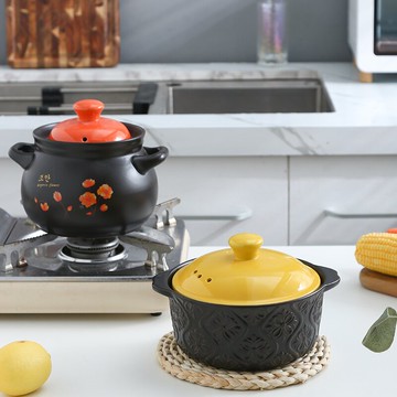 砂鍋家用燉鍋燃氣沙鍋煲仔飯陶瓷鍋煤氣用熬粥燉鍋石鍋日式湯煲