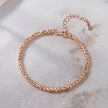 [925純銀]MARIGOLD星光細語個性珠珠手鍊-玫瑰金/銀