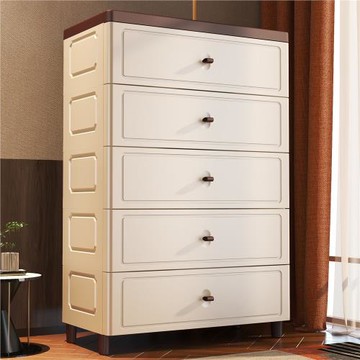 60-120CM寬加厚抽屜式收納柜子置物柜家用塑料五斗柜儲物柜