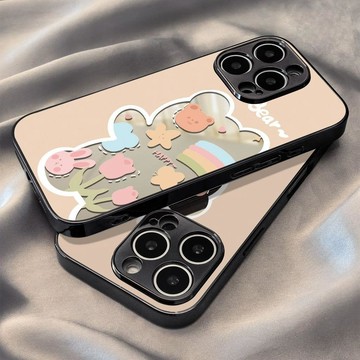 適用於蘋果17promax手機殼新款鏡面iPhoneAir女16超好看15可愛14/