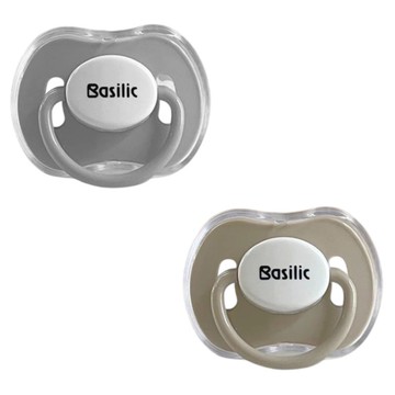 貝喜力克 拇指型安撫奶嘴 #存在主義/S 灰 /S 奶茶 【德芳保健藥妝】