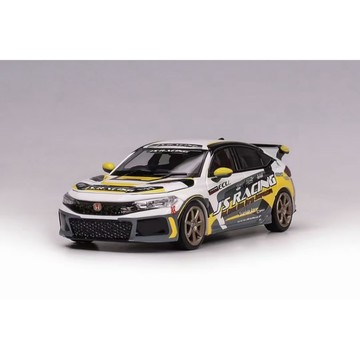Motorhelix 1/64 本田 喜美 Honda civic type-r FL5 JS RACING 合金模型車
