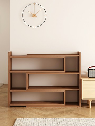 書架落地電視櫃旁置物架家用客廳收納架子辦公室臥室桌面小型書櫃