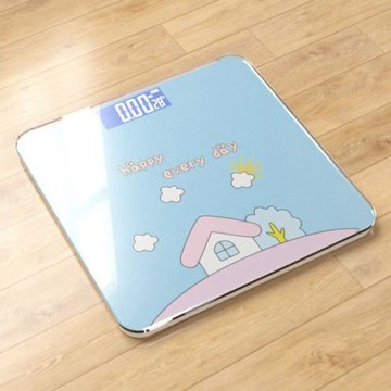 體重秤家用學生可愛宿舍成人耐用電子秤女生便攜稱體脂秤
