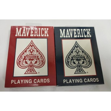 【USPCC 撲克】 MAVERICK 撲克牌 -共有紅、藍二色可任選
