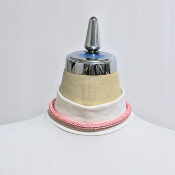 和服改造：由和服腰帶製成的頸鍊