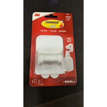 3M無痕一般掛鉤系列Command噴瓶掛架/不傷表面.不留殘膠.黏著穩固/最高承重1.1kg