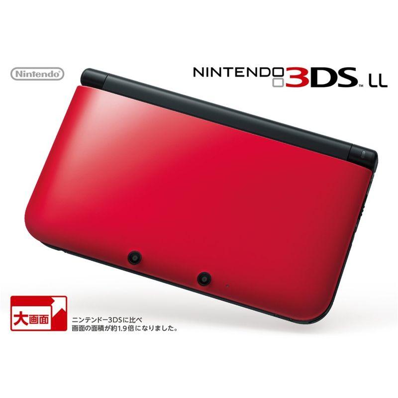 生産終了 Newニンテンドー3DS LL メタリックレッドNintendo3DS