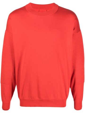Ferrari - silk-cotton blend jumper - men - Cotton/Silk - XXXL - Red