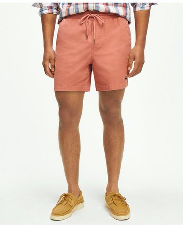 Brooks Brothers Men's The 6" Friday Shorts | Dark Pink | Size Large