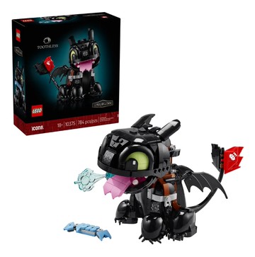 【LEGO 樂高】磚星球〡 10375 ICONS™ 馴龍高手 沒牙 How to Train Your Dragon: Toothless
