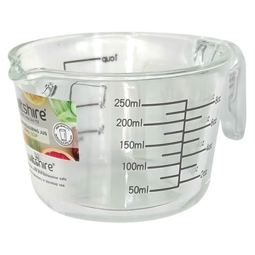 Wiltshire 耐熱玻璃量杯 250ml  透明色  1個