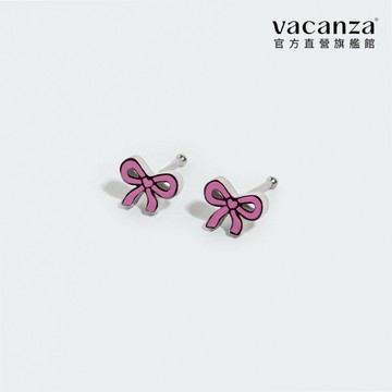 vacanza｜粉色蝴蝶結・純鋼養耳棒｜316L鋼｜交換禮物#1118新品 #新年飾品 #新年禮物