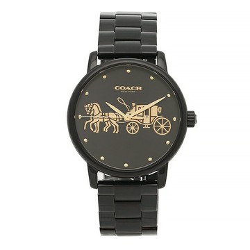 COACH 時尚女士腕錶 36mm 女錶 手錶 腕錶 14502925 黑色鋼錶帶(現貨)▶指定Outlet商品5折起☆現貨【送禮首選★APP下單點數4倍送】