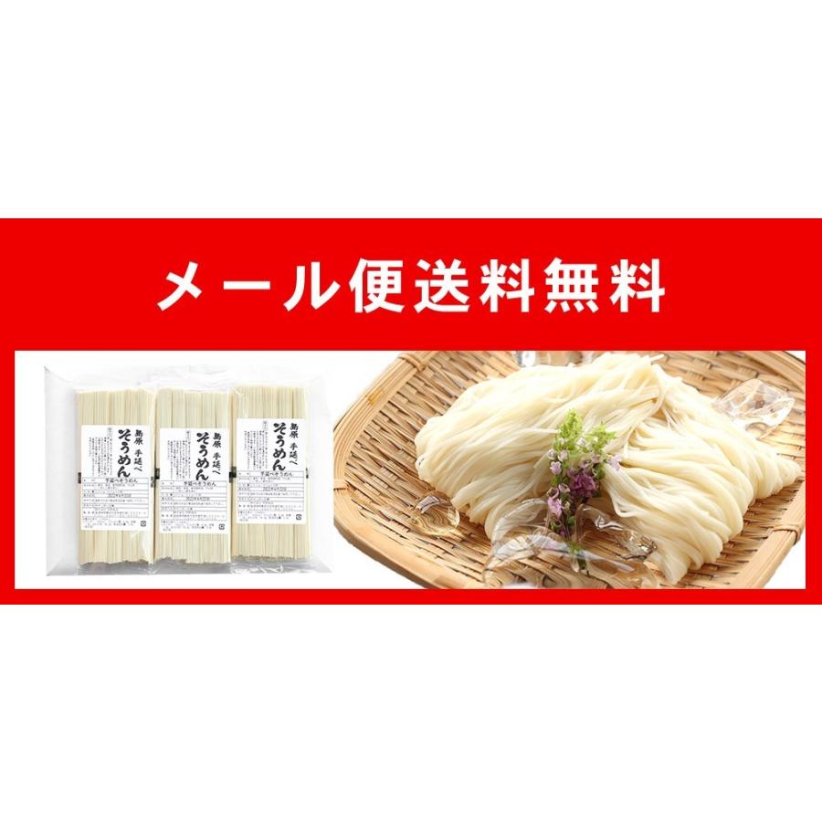 長崎特産 島原手延べそうめん 素麺 15束入り ご家庭用 メール便送料無料