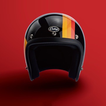 Gallop 夢想之途 3/4半罩安全帽 黑色款