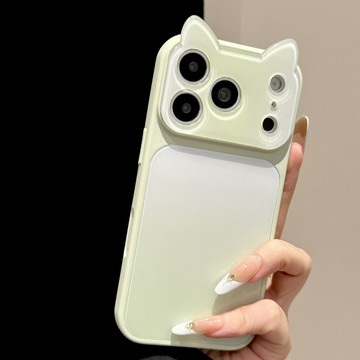 適用蘋果18Promax手機殼iphone17pm新款果綠色暈染漸變16pro殼15