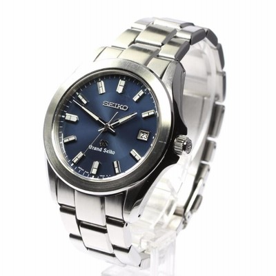 グランドセイコー GS 8J56-8020 SBGF019 ネイビー SEIKO セイコー/グランドセイコー/ネイビー文字盤/デイトウォッチ