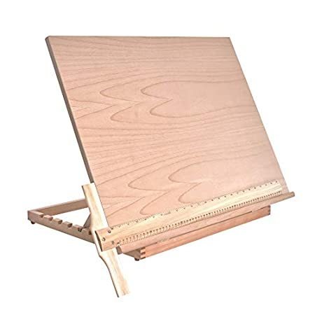 US Art Supply Extra Large Adjustable Wood Artist Drawing  Sketching Board ＿並行輸入品