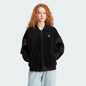 【adidas 愛迪達】 運動外套 女 IA3173