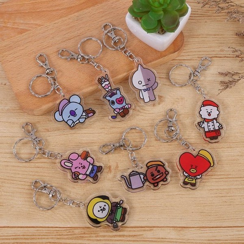 Bt21 防弾少年団 Bts バンタン キーリング キーホルダー グッズ キーチェーン アクセサリー 飾り おしゃれ 小物 飾り 人気 可愛い 女の子 男の子 小学生 中学生 通販 Lineポイント最大get Lineショッピング