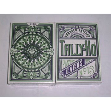 【USPCC撲克】Emerald tally ho display deck-S102465
