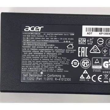 宏基19.5V6.92A充電器威武騎士A715-71G 41G N17C2電腦電源適配器