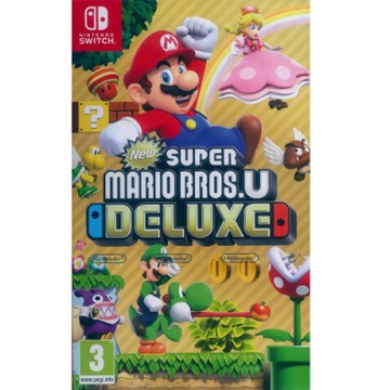 New 超級瑪利歐兄弟 U 豪華版 New Super Mario Bros. U Deluxe - NS Switch 中英日文歐版