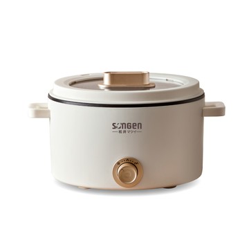 【SONGEN松井】多功能美食電火鍋/料理鍋/電烤爐(SG-177HS(W))