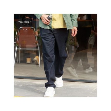 中年爸爸秋冬褲子火山巖保暖休閑褲中老年人冬裝長褲老人爺爺男褲