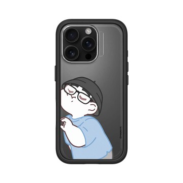 iPhone 16 Pro Mod NX 黑 - 於是日常了 - 高調閃光彈－比心NIO