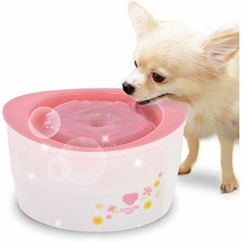 ジェックス ピュアクリスタル 超小型犬用 ガーリーピンク フィルター式 循環式 給水器 通販 Lineポイント最大0 5 Get Lineショッピング