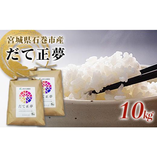 ふるさと納税 宮城県 石巻市 令和5年産 宮城県産 だて正夢 精米 10kg （5kg×2袋） 石巻市