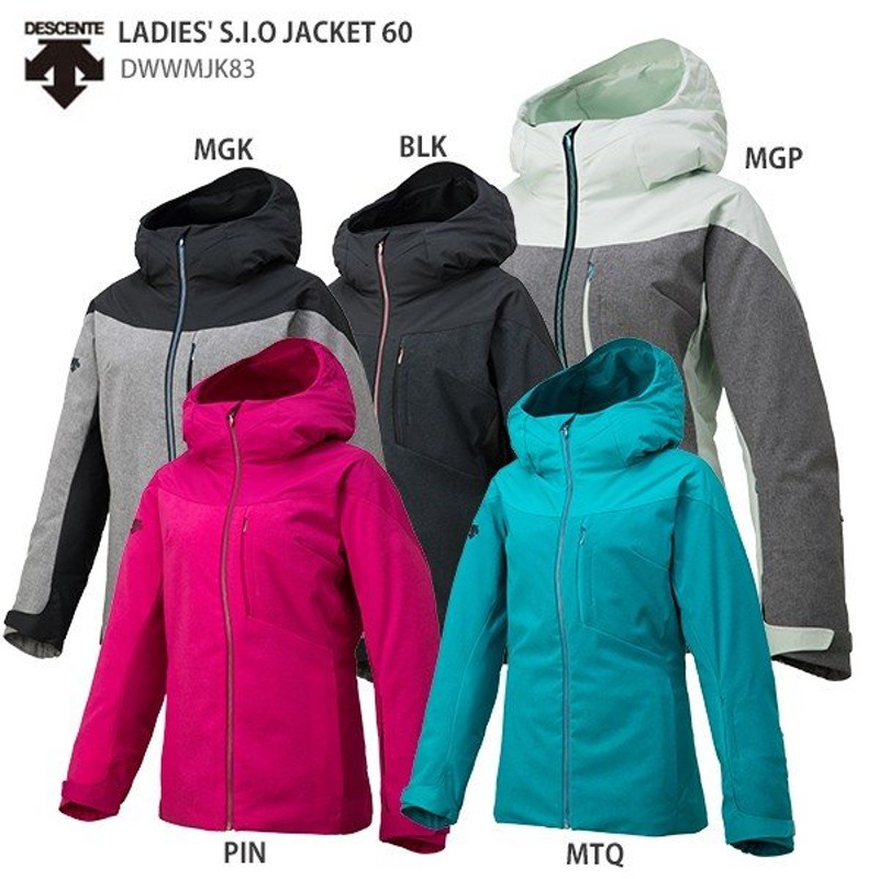 P10倍！〜11/3 17:00まで DESCENTE〔デサント スキーウェア レディース ジャケット〕＜2019＞LADIES' S.I.O  JACKET 60/DWWMJK83 通販 LINEポイント最大0.5%GET | LINEショッピング