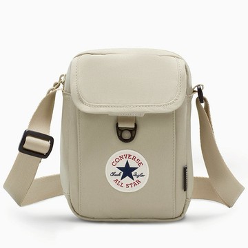 【CONVERSE匡威】Chuck Taylor Patch Crossbody ALL STAR 經典復古墨綠色斜背包(10020540A18310)斜跨側背包多收納單肩包小迷你包浪漫禮物 女友禮物