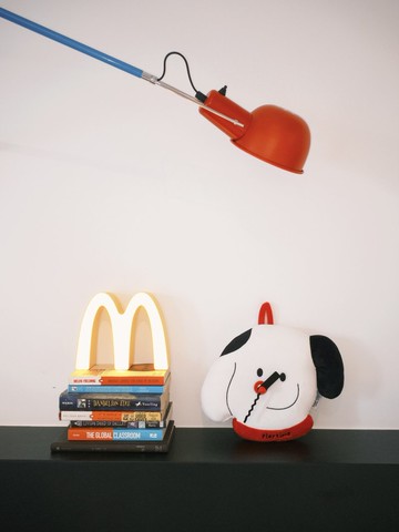 可愛治癒 快樂小狗 毛絨掛鐘