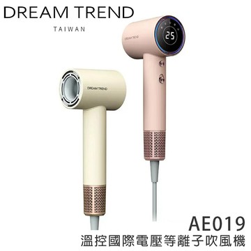 DREAM TREND 凱夢  AE019 溫控國際電壓等離子吹風機