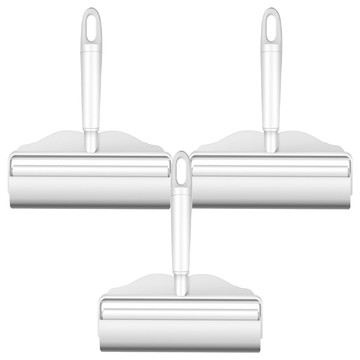 加長型滾筒黏毛器 伸縮桿  19cm  1組