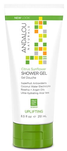 Andalou Naturals Uplifting Shower Gel Citrus Sunflower 8.5 fl oz