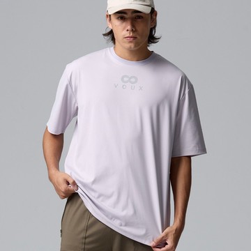 【全程台灣製造】REBOOT動能-經典AIR Oversize上衣-鳶尾花