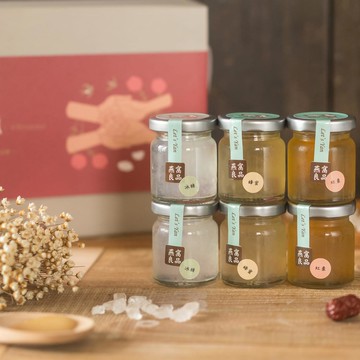 樂絲燕燕窩良品 經典母親節捧在手心禮 6入即飲鮮燉燕窩禮盒 - 一般訂製款(冰糖2+紅棗2+蜂蜜2)