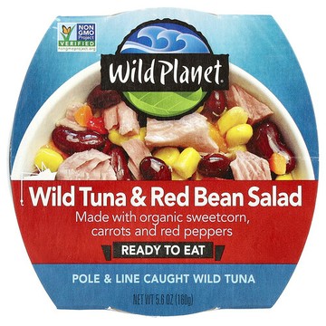 Wild Planet, 野生金槍魚和紅豆沙拉，5.6 盎司（160 克）