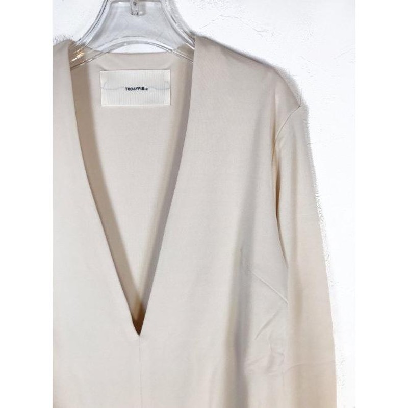 【新品】todayful Vneck slit bodysuit TODAYFUL トゥデイフル Vneck Slit Bodysuit